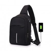 Mochila Transversal USB Pequena Riad