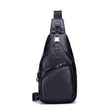 Bolsa Transversal Masculina Couro Bull