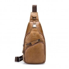 Bolsa Transversal Masculina Couro Bull