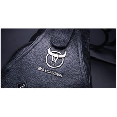 Bolsa Transversal Couro Masculina