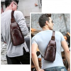 Bolsa de Couro Premium Masculina