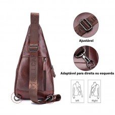 Bolsa Transversal Masculina Pequena