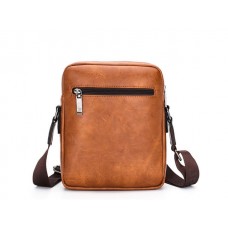 Bolsa de Lado Masculina Couro Genuíno