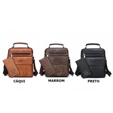 Bolsa Lateral Masculina Braga 