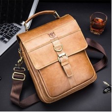 Bolsa de Lado Masculina Couro Mensageiro