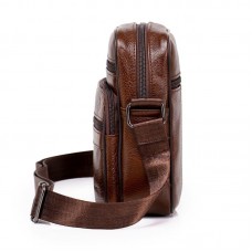 Bolsa Tiracolo Masculina Couro