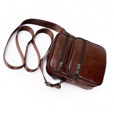 Bolsa Tiracolo Masculina Couro