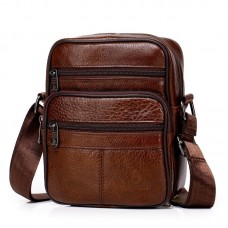 Bolsa Tiracolo Masculina Couro