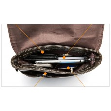 Bolsa de Couro Masculina Clássica