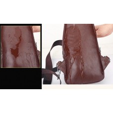 Bolsa Masculina Transversal USB com Carteira