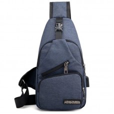 Bolsa Transversal Masculina Universitário