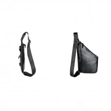 Mochila de Couro Masculina Transversal