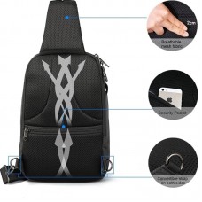 Mochila Masculina Transversal Antifurto