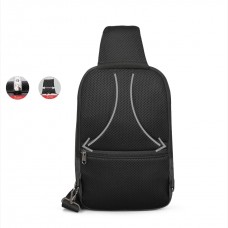 Mochila Masculina Transversal Antifurto