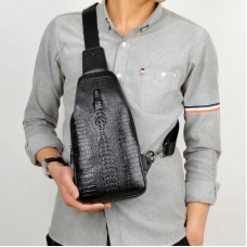 Bolsa Masculina Transvesal Couro