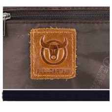 Bolsa de Couro Masculina Transversal