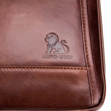 Bolsa de Couro Legítimo Masculina Transversal