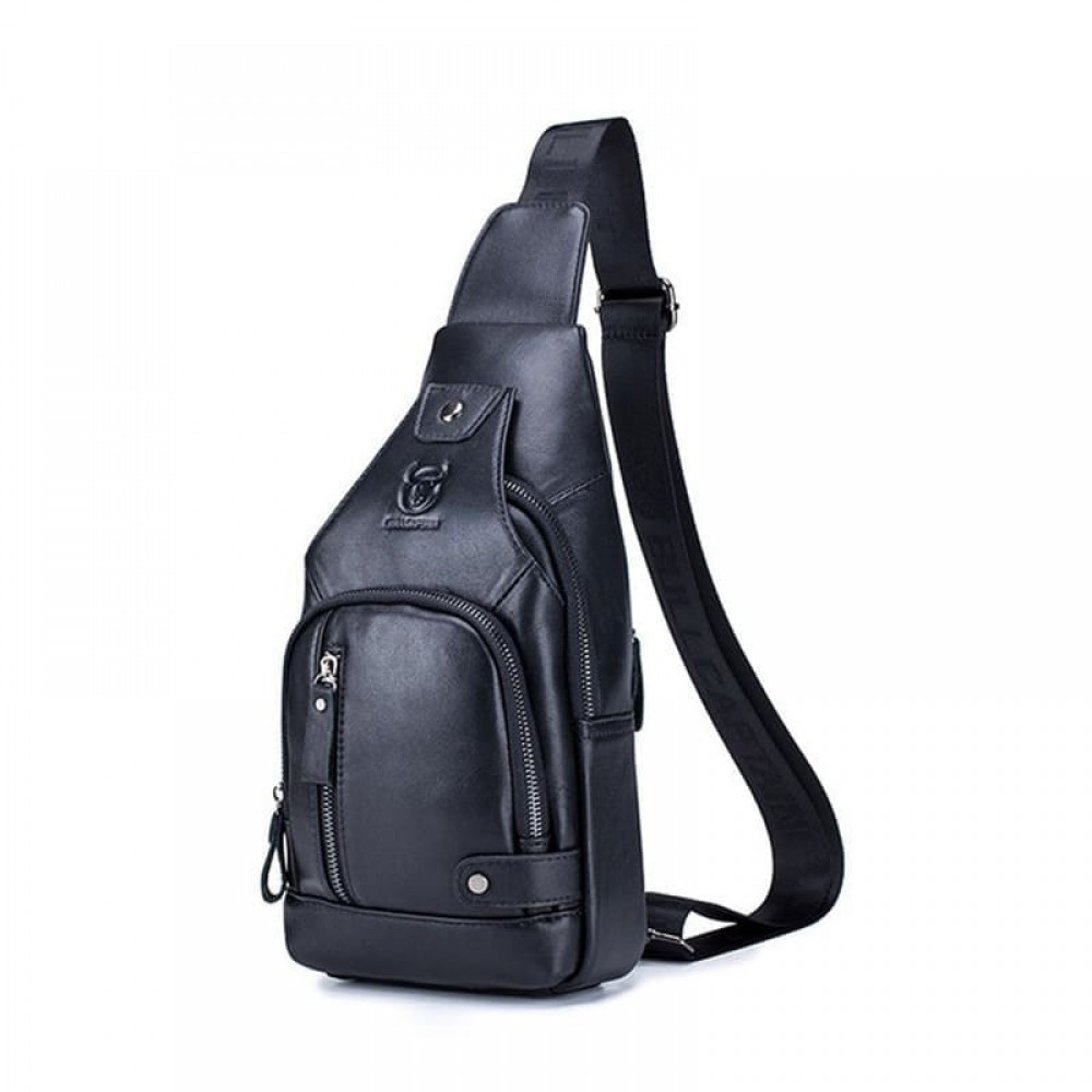 Bolsa de Couro Masculina Transversal Magnata