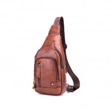 Bolsa de Couro Masculina Transversal Magnata