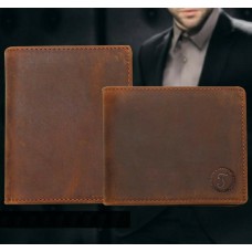 Carteira Masculina Rústica Bifold