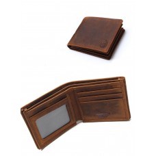 Carteira Masculina Rústica Bifold