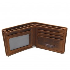 Carteira Masculina Rústica Bifold