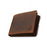 Carteira Masculina Rústica Bifold