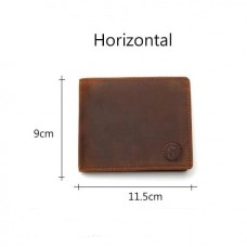 Carteira Masculina Rústica Bifold