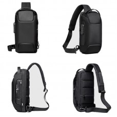 Mochila Transversal USB Camuflada