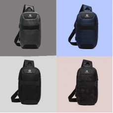 Mochila USB Transversal Impermeável